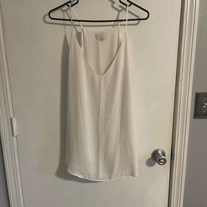 White blouse tank top
